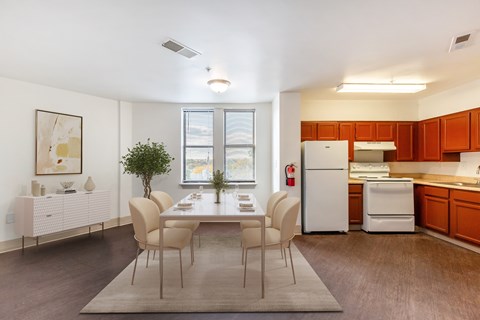 Floor plan for 3 beds, 2 baths, 1072 sqft
